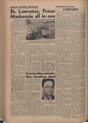   The Pacific Tribune - Friday, September 30, 1955   , page 2