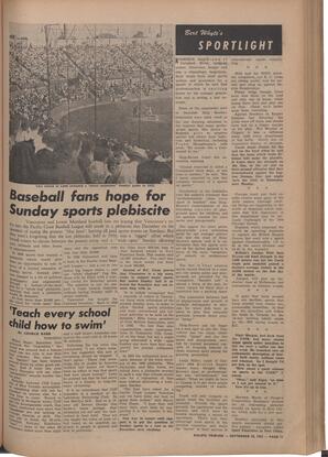   The Pacific Tribune - Friday, September 23, 1955   , page 11