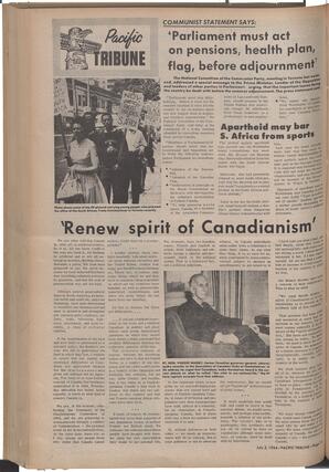   The Pacific Tribune - Friday, July 3, 1964   , page 12