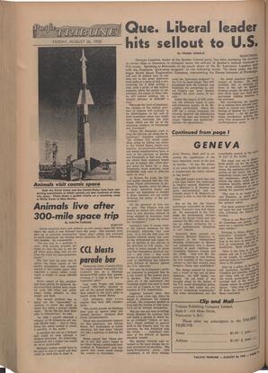   The Pacific Tribune - Friday, August 26, 1955   , page 12