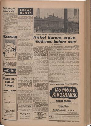   The Pacific Tribune - Friday, July 22, 1955   , page 7