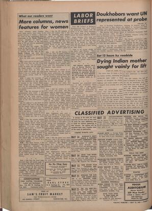  The Pacific Tribune - Friday, May 13, 1955   , page 6