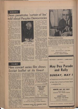   The Pacific Tribune - Friday, April 29, 1955   , page 4