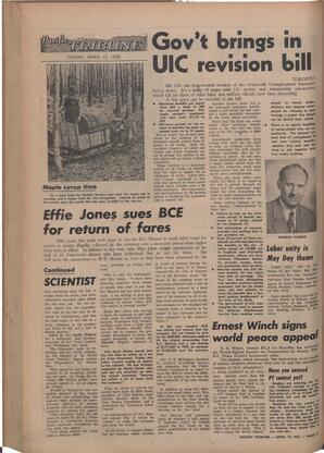   The Pacific Tribune - Friday, April 15, 1955   , page 12