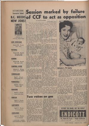   The Pacific Tribune - Friday, March 25, 1955   , page 2