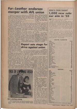   The Pacific Tribune - Friday, February 11, 1955   , page 2