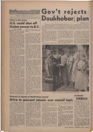   The Pacific Tribune - Friday, February 4, 1955   , page 12