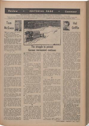   The Pacific Tribune - Friday, February 4, 1955   , page 5
