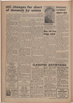  The Pacific Tribune - Friday, January 7, 1955   , page 6