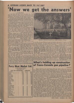   The Pacific Tribune - Friday, December 3, 1954   , page 2
