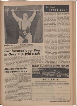   The Pacific Tribune - Friday, November 26, 1954   , page 11