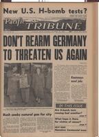 The Pacific Tribune - Friday, November 19, 1954