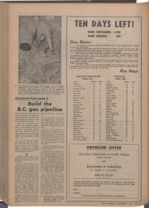   The Pacific Tribune - Friday, November 5, 1954   , page 10