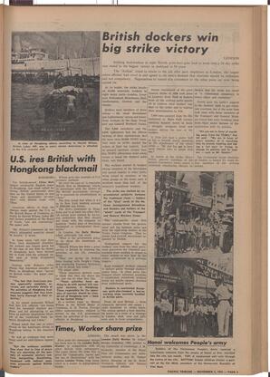   The Pacific Tribune - Friday, November 5, 1954   , page 3