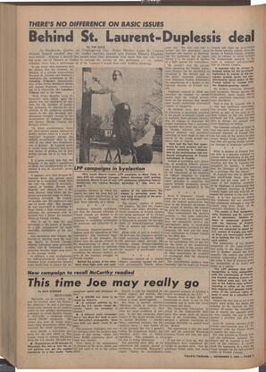   The Pacific Tribune - Friday, November 5, 1954   , page 2