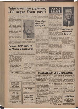   The Pacific Tribune - Friday, October 15, 1954   , page 6