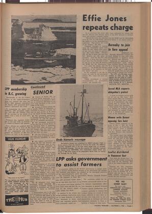   The Pacific Tribune - Friday, October 1, 1954   , page 7