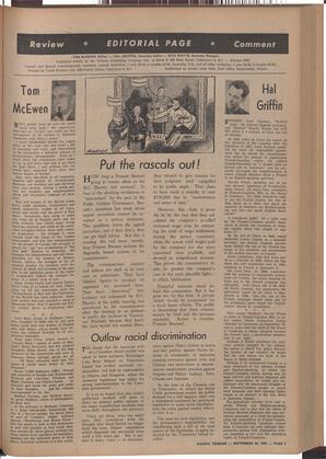   The Pacific Tribune - Friday, September 24, 1954   , page 5