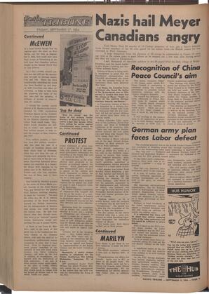   The Pacific Tribune - Friday, September 17, 1954   , page 12