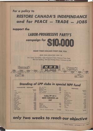   The Pacific Tribune - Friday, September 17, 1954   , page 2