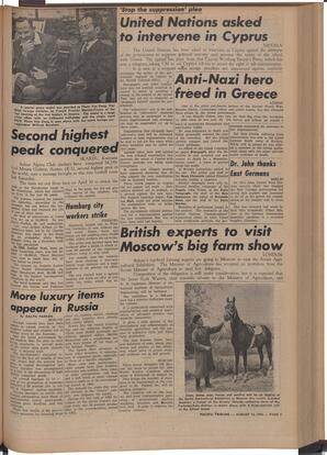   The Pacific Tribune - Friday, August 13, 1954   , page 3