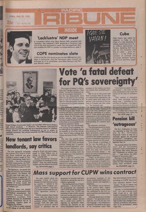   The Pacific Tribune - Saturday, May 24, 1980   , page 1