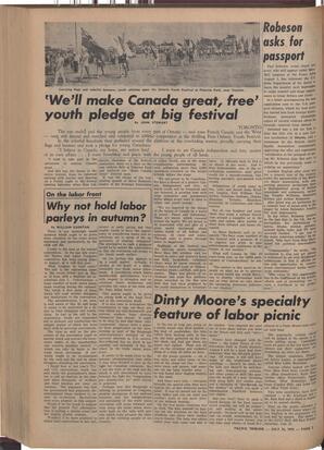   The Pacific Tribune - Friday, July 16, 1954   , page 2
