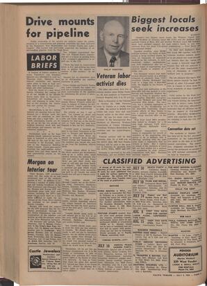   The Pacific Tribune - Friday, July 9, 1954   , page 6