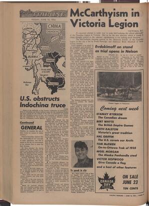   The Pacific Tribune - Friday, June 18, 1954   , page 12