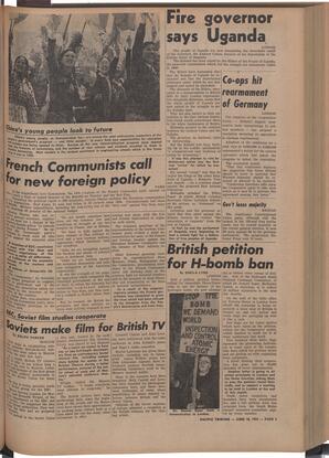   The Pacific Tribune - Friday, June 18, 1954   , page 3