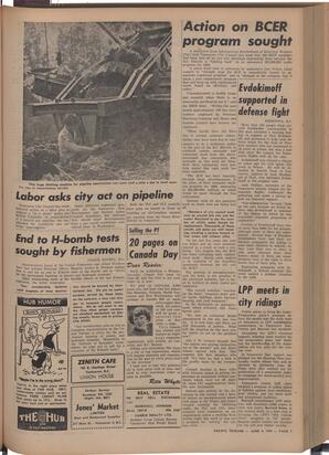   The Pacific Tribune - Friday, June 4, 1954   , page 7