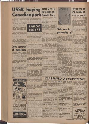   The Pacific Tribune - Friday, May 28, 1954   , page 6