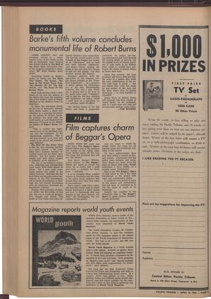  The Pacific Tribune - Friday, April 16, 1954   , page 8