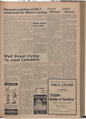   The Pacific Tribune - Friday, March 5, 1954   , page 7