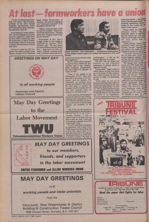   The Pacific Tribune - Friday, May 2, 1980   , page 20