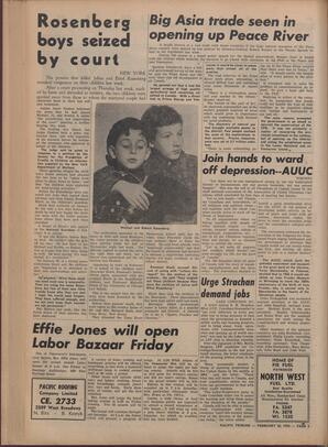   The Pacific Tribune - Friday, February 26, 1954   , page 2