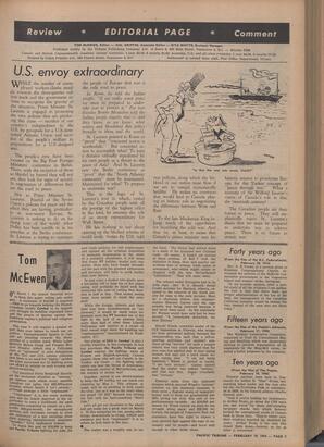   The Pacific Tribune - Friday, February 19, 1954   , page 5