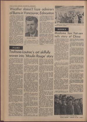  The Pacific Tribune - Friday, January 29, 1954   , page 8