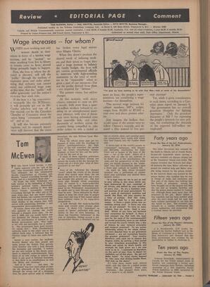   The Pacific Tribune - Friday, January 22, 1954   , page 5