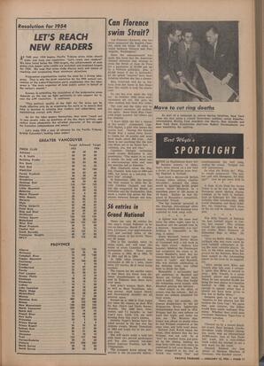   The Pacific Tribune - Friday, January 15, 1954   , page 11