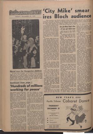   The Pacific Tribune - Friday, December 25, 1953   , page 12