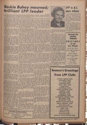   The Pacific Tribune - Friday, December 25, 1953   , page 11