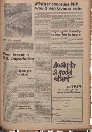   The Pacific Tribune - Friday, December 18, 1953   , page 3