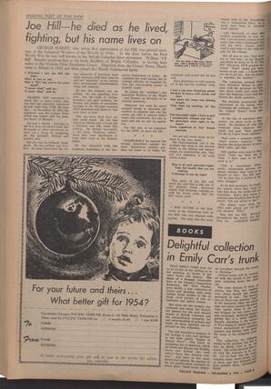   The Pacific Tribune - Friday, December 4, 1953   , page 8