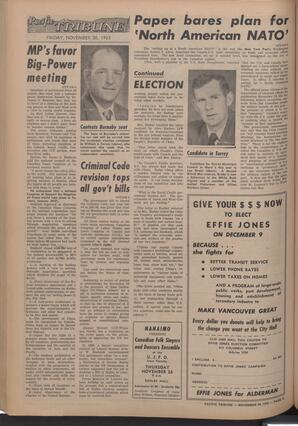   The Pacific Tribune - Friday, November 20, 1953   , page 12