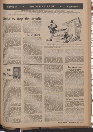   The Pacific Tribune - Friday, November 20, 1953   , page 5