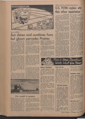   The Pacific Tribune - Friday, October 2, 1953   , page 4