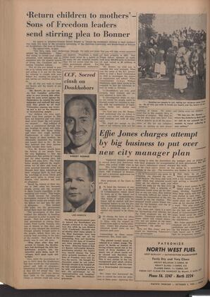   The Pacific Tribune - Friday, October 2, 1953   , page 2
