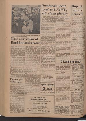   The Pacific Tribune - Friday, September 25, 1953   , page 6