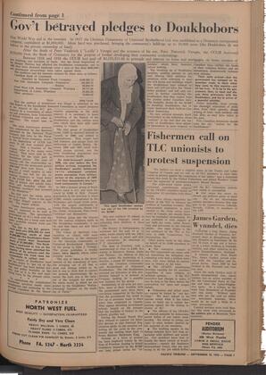   The Pacific Tribune - Friday, September 18, 1953   , page 7